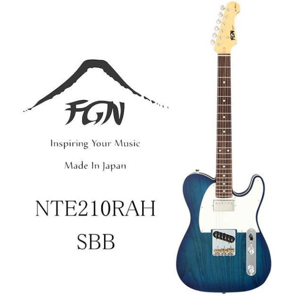 【値下げしました】NTE210RAH-SBB FUJIGEN NTE210RAH/01 SBB エレキギター シースルーブルー