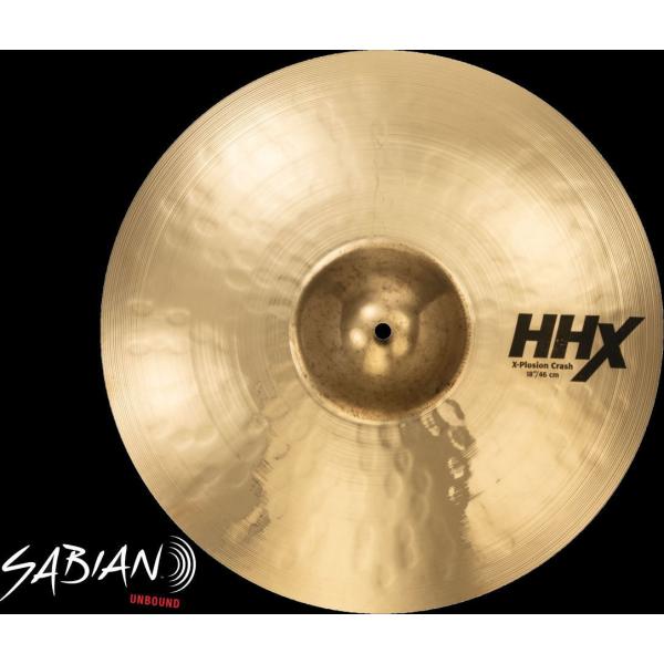 SABIAN HHX-18XPC-B X-PLOSION CRASH 18"(46cm) �Z�C�r�A�� �N���b�V���E�V���o�� HHX�V���[�Y �G�b�N�X�E�v���[�W�����E�N���b�V��