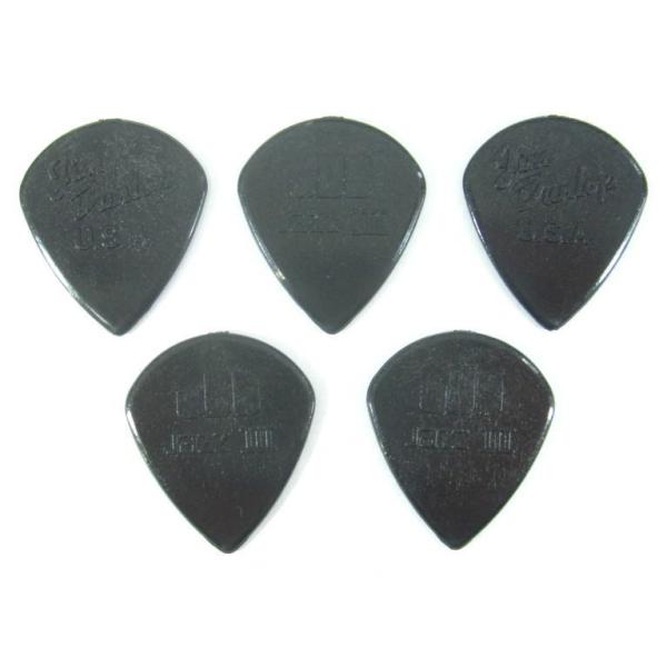 JIM DUNLOP NYLON JAZZ III black stiffo nylon �W�� �_�����b�v �s�b�N 5���Z�b�g (�� �i�C���� �W���Y�X���[ )