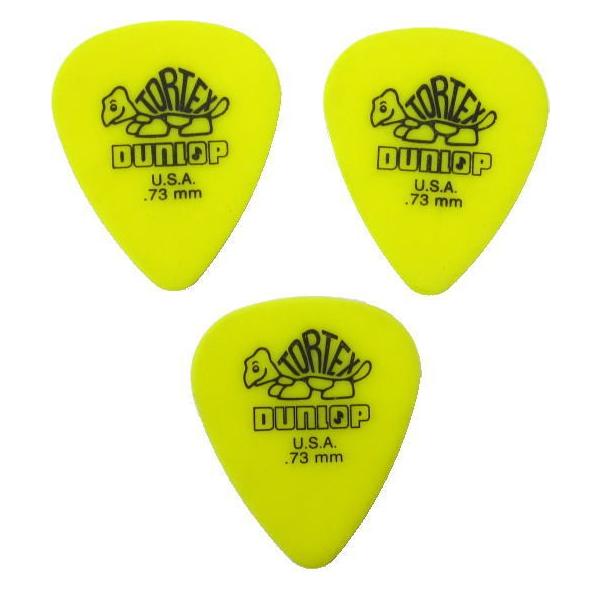 DUNLOP（ダンロップ） JIM DUNLOP TORTEX STANDARD yellow .73 ジム