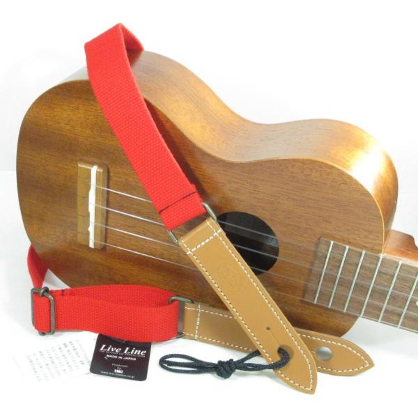 Live Line yYUS14REDz Ukulele Strap Red CuC EN Xgbv bh