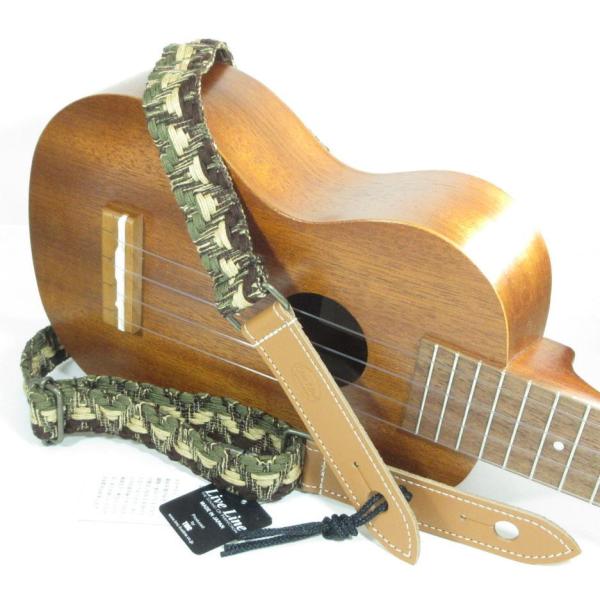 Live Line yYUS23-2z Ukulele Strap Brown CuC EN Xgbv uE