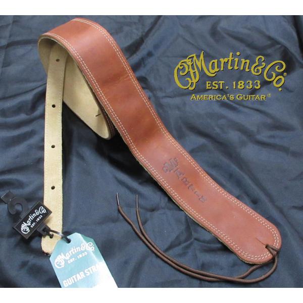 Martin 【18A0012】 Ball Glove Leather Strap BR マーティン ボール・グローブ・レザー・ストラップ ブラウン