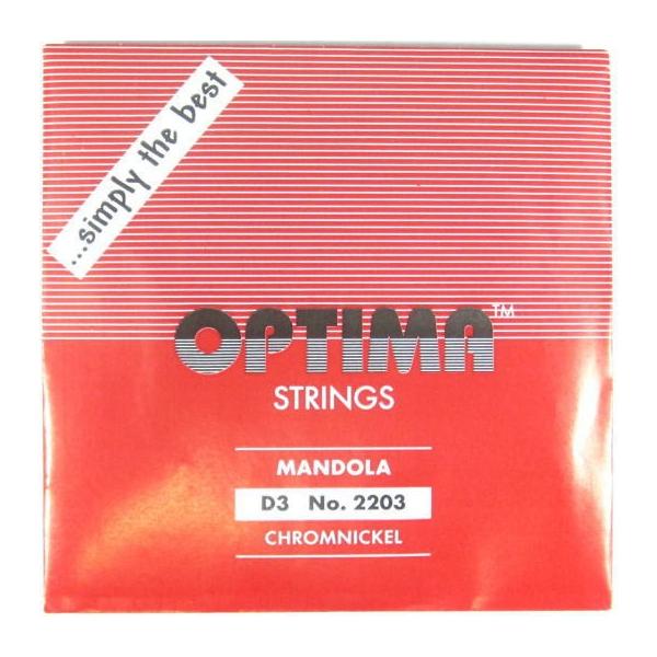 mpbP[W ݌ɏn OPTIMA yD3 2203z MANDOLA CHROME NICKEL STRING Red IveB} }h bh/ o3 1{