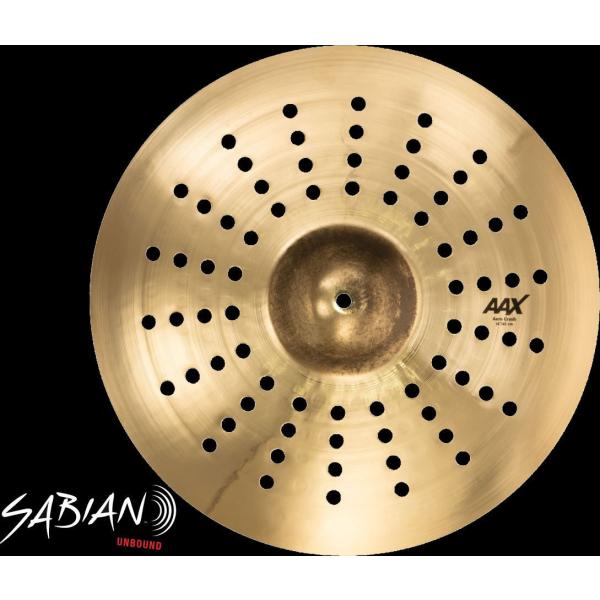 SABIAN AAX-18AEC-B AERO CRASH 18"(46cm) �Z�C�r�A�� �N���b�V���E�V���o�� �G�A���E�N���b�V��