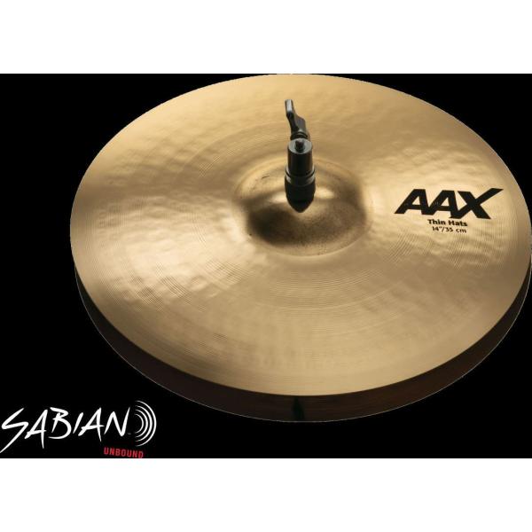 SABIAN AAX-14TTH-B & AAX-14BTH-B THIN HATS 14