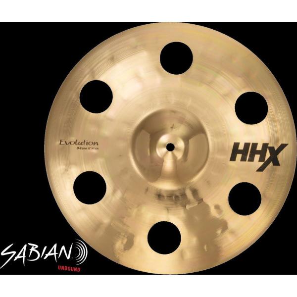 SABIAN HHX-16EVOC-B EVOLUTION O-ZONE CRASH 16"(41cm) ZCrA NbVEVo HHXV[Y G{[VO][ENbV