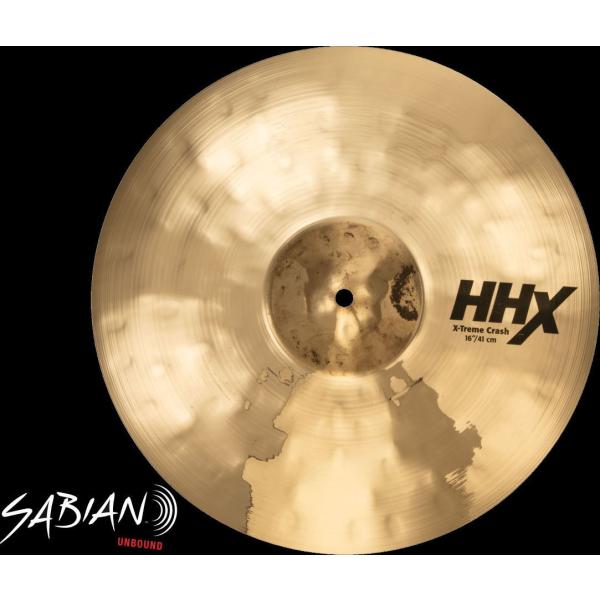 SABIAN HHX-16XC X-TREME CRASH 16"(41cm) �Z�C�r�A�� �N���b�V���E�V���o�� HHX�V���[�Y �G�b�N�X�E�g���[���E�N���b�V��