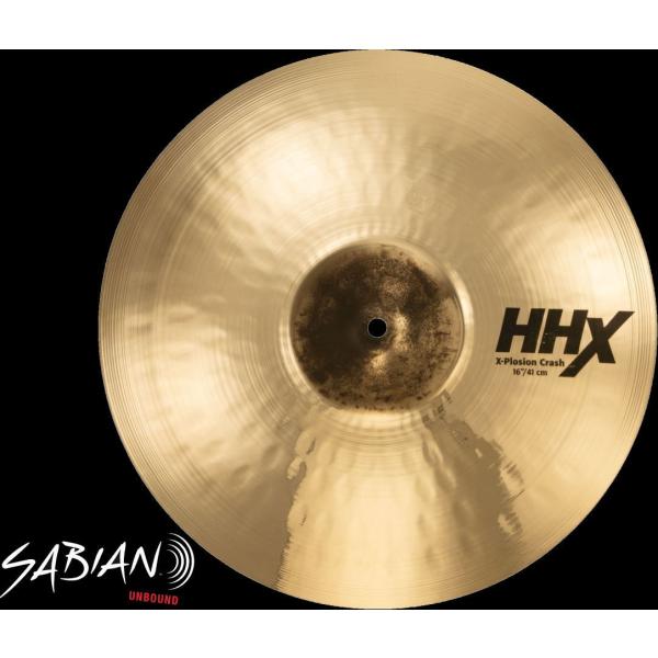SABIAN HHX-16XPC-B X-PLOSION CRASH 16"(41cm) �Z�C�r�A�� �N���b�V���E�V���o�� HHX�V���[�Y �G�b�N�X�E�v���[�W�����E�N���b�V��