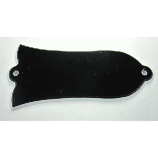 ギブソンタイプのベルシェイプの無地トラスロッドカバーです。