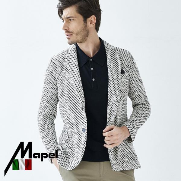 メンズ サマーニットジャケット 織柄 コットン ネイビーホワイト 5803 G Stage ジーステージ Nmcth Edu Index Php