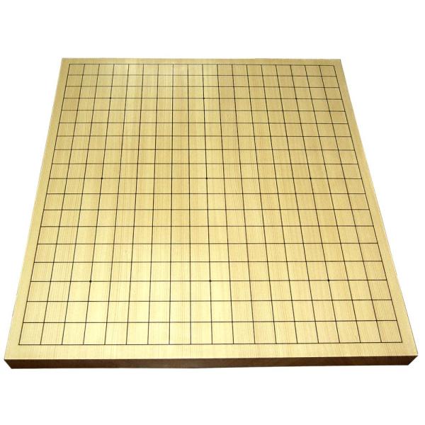 碁盤のランクは一般的に特上松・松・松竹・竹となっており、本葬品の松竹は初心者の方には勿論ですが、碁を打ちなれている方にもご満足いただける商品となっております。初心者を含め、十分に楽しんでいただける盤でございます。ハギ(継ぎ合わせ)ではありま...