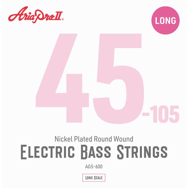 他サイト： AriaProII ベース弦 AGS-600×1セット Long Scale Bass 45-105の商品画像