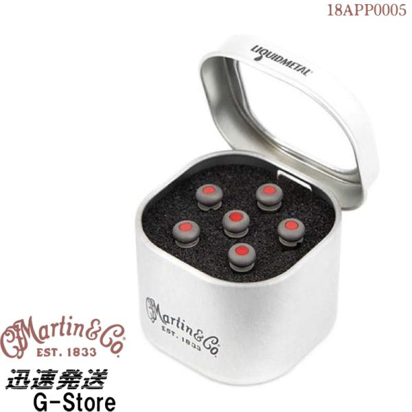 他サイト： Maritn ブリッジピン 18AP0005 ダークグレー レッド ドット Liquied Metal Luxe by Martin Bridge Pins Dark Gray Red Dot マーチンの商品画像