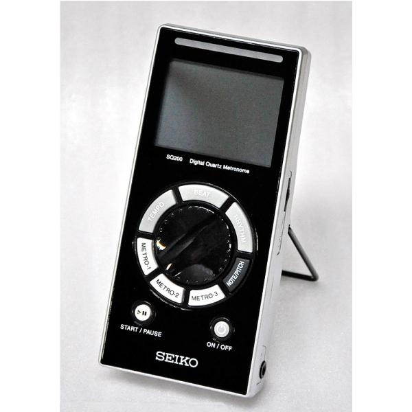 他サイト： SEIKO デジタルメトロノーム SQ200 デジタルクォーツメトロノーム セイコーの商品画像