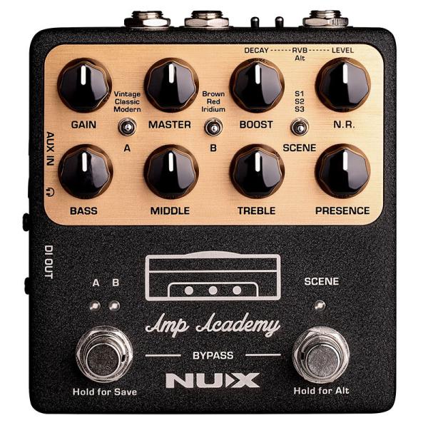 NUX アンプモデラー Amp Academy NGS6 6つの伝説的なアンプをリアルに再現