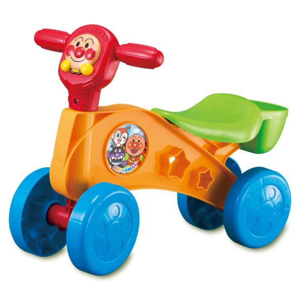 ●軽量なので持ち運びも簡単！屋内・屋外で遊べます。●４輪ながら軽量でコンパクトなサイズ。小さなお子様でも、体を使って楽しく遊べます。●ハンドルは可動式です。対象年齢：1.5才〜5才サイズ： w240×h365×d480mm（商品サイズ）