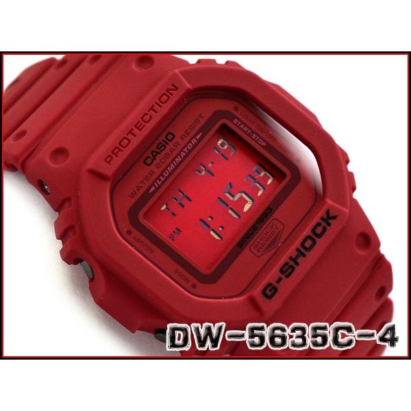 G Shock Gショック ジーショック 35周年 限定モデル Red Out レッドアウト 逆輸入海外モデル カシオ Casio デジタル 腕時計 レッド Dw 5635c 4 Dw 5635c 4er G専門店g Supply 通販 Yahoo ショッピング