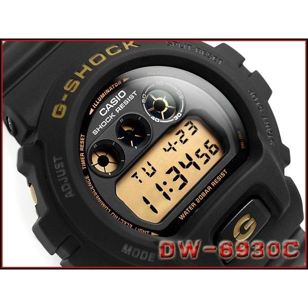 CASIO G-SHOCK カシオ Gショック 30周年記念限定モデル Resist Black レジストブラックシリーズ デジタル腕時計 ブラック  DW-6930C-1CR DW-6930C-1