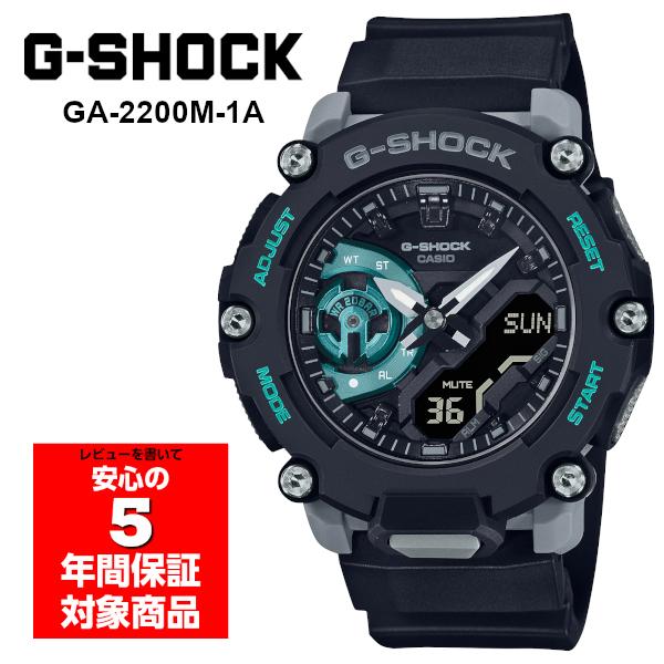 G-SHOCK GA-2200M-1A メンズ 腕時計 アナデジ ブラック 海外モデル : G