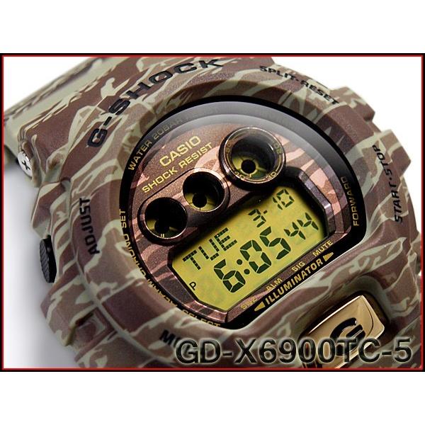 CASIO G-SHOCK カシオ Gショック 限定モデル （カモフラージュシリーズ） デジタル 腕時計 迷彩グリーン GD-X6900TC-5