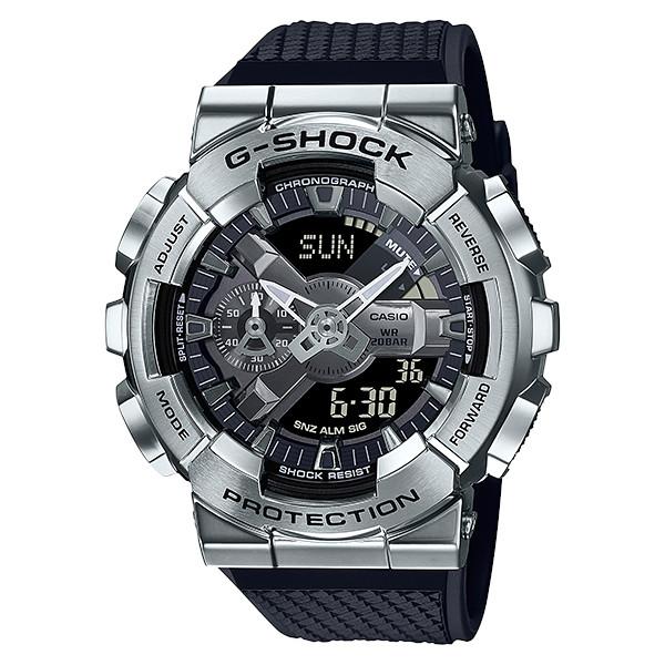 G-SHOCK GM-110-1AJF Metal Covered アナデジ メンズ 腕時計 ブラック