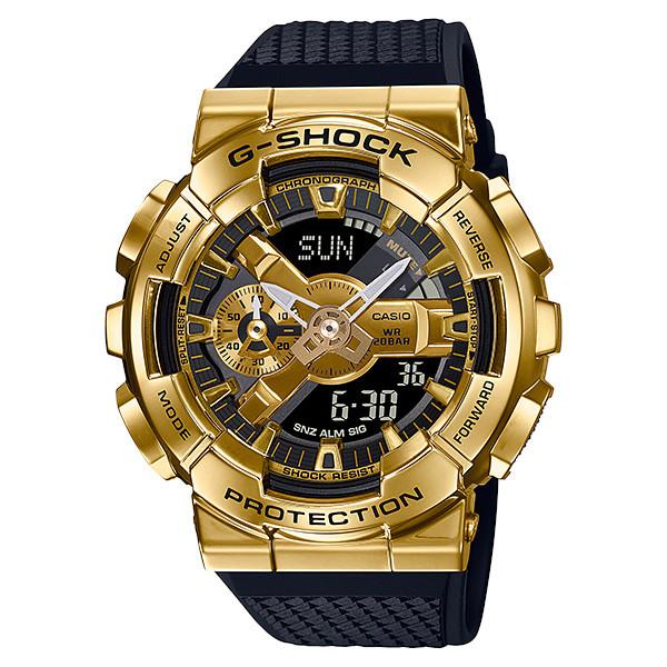G-SHOCK GM-110G-1A9 Metal Covered アナデジ メンズ 腕時計 ブラック 