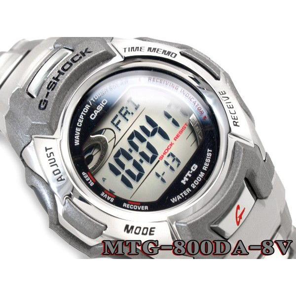 G-SHOCK Gショック ジーショック g-shock gショック MT-G 北米モデル デジタルソーラー シルバー MTG-900DA-8V  腕時計 G-SHOCK Gショック