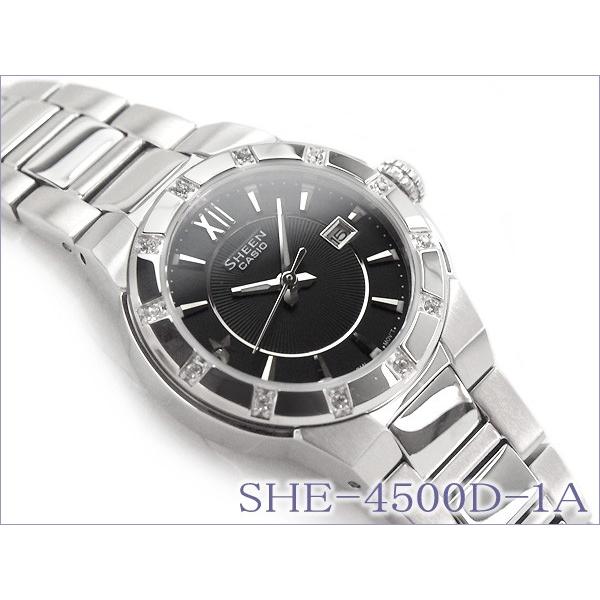 CASIO JVI SHEEN V[ p AiO rv Xg[x[ SHE-4500D-1A