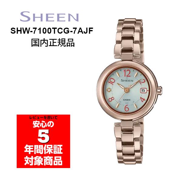 CASIO SHEEN SHW-7100TD-2AJF dg\[[ JVI V[ Ki