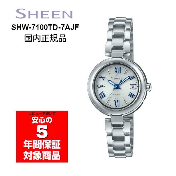 CASIO SHEEN SHW-7100TD-7AJF JVI V[ Ki