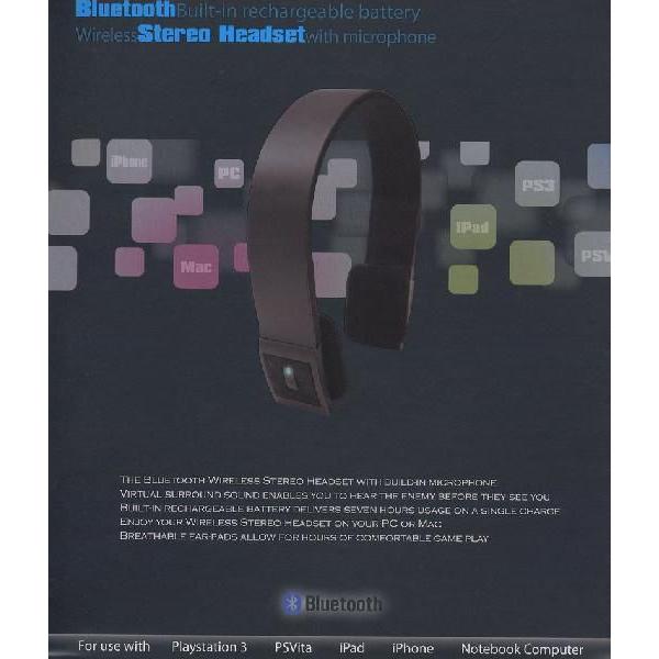 Bluetooth ステレオヘッドセット : ジーテイクドットコム - 通販