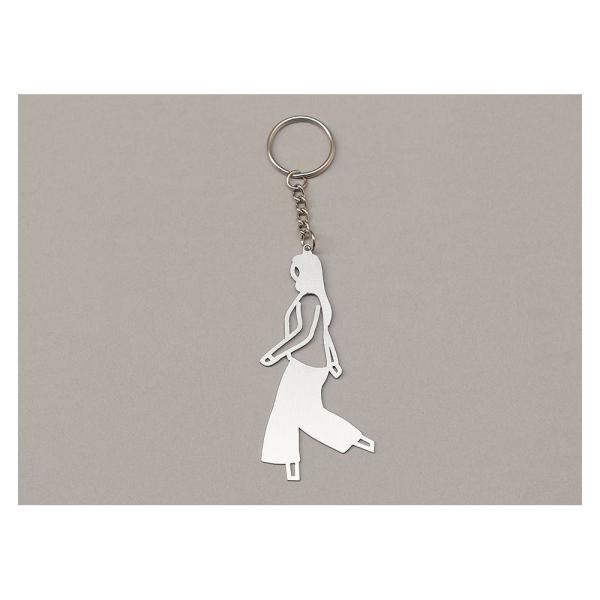 ジュリアン・オピー】Sonia Keyrings - Silver メタルキーリング