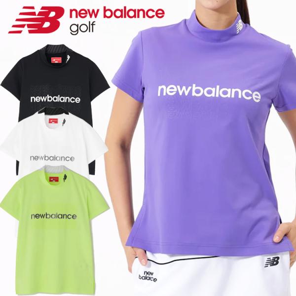 ニューバランスゴルフ 半袖モックネックシャツ レディース 2026春夏 012-6166501