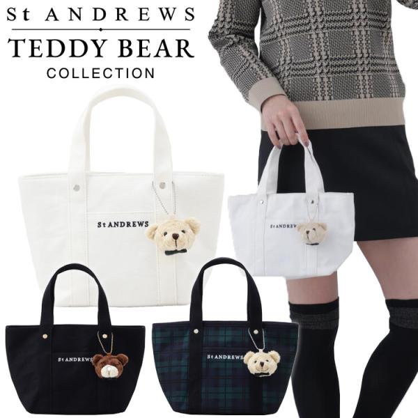 St ANDREWS セントアンドリュース テディベア カートバッグ 042