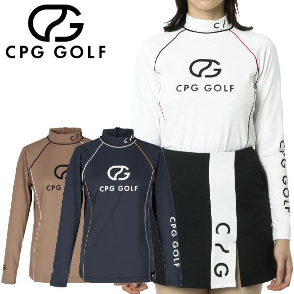 CPG GOLF 【期間限定】 パイピングモックネックLS ロングスリーブ