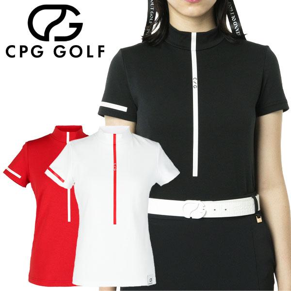 CPG GOLF 【期間限定】 フロントラインモックネックSS ショート