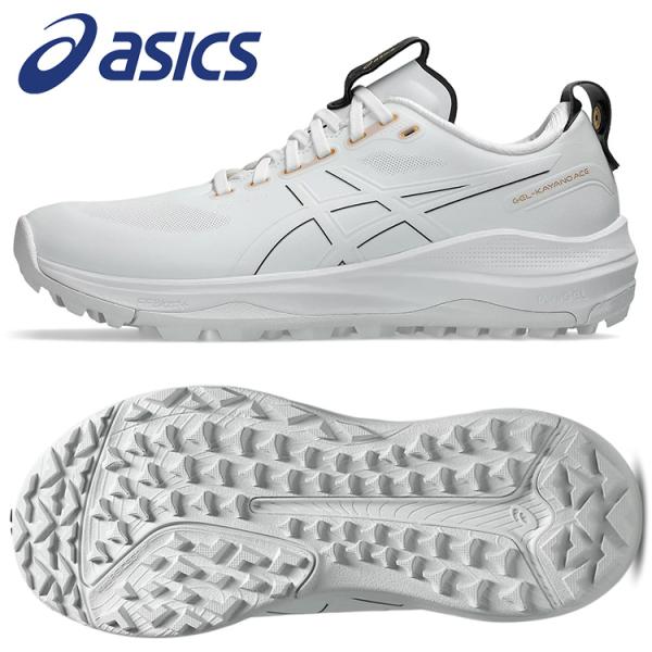 アシックス GEL-KAYANO ACE 3 PREMIUM ゲル-カヤノ プレミアム メンズ スパイクレス ゴルフシューズ 1111A288 2026モデル 日本正規品