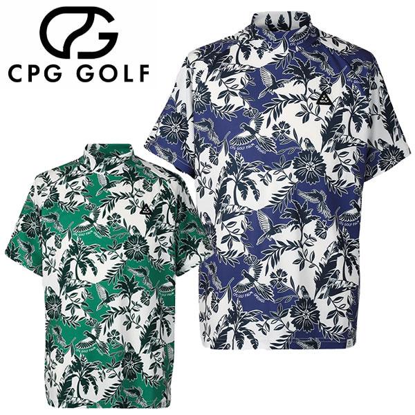 CPG GOLF PRADICE MOCK NECK SS パラダイス モックネック シャツ メンズ 2109-25106 ゴルフウェア 2025モデル CPG GOLF CPG GOLF PRADICE MOCK NECK SS パラダイス モックネック