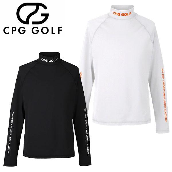 CPG GOLF RAGLAN MOCK NECK LS ラグラン モックネックシャツ ロングスリーブ メンズ 2109-25125 ゴルフウェア 2025モデル CPG GOLF CPG GOLF RAGLAN MOCK NECK LS ラグラン モックネックシャツ