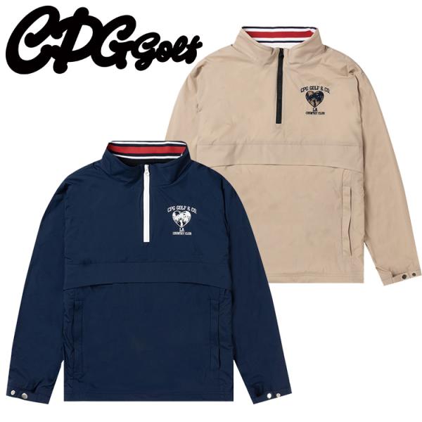 CPG GOLF レオフィール ハーフジップブルゾン メンズ 2025秋冬 ゴルフウェア 2203-25230 CPG GOLF レオフィール ハーフジップブルゾン メンズ 2025秋冬 ゴルフ