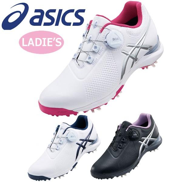 500円引きクーポン Asics レディース スパイク ゴルフシューズ 22 5cm Tgn924 シューズ 女性用