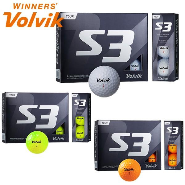 期間限定 3ダースで送料無料 ボルビック ゴルフ S3 ゴルフボール 1ダース 12p ヴォルビック ジーゾーン ゴルフ Paypayモール店 通販 Paypayモール