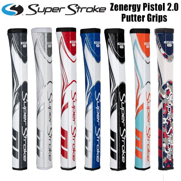 SuperStroke Pistol 2.0ピストルシリーズは、愛されているクラシックを現代風にアレンジしたものです。これらのパターグリップは、ゴルファーが優位に立つのに役立つピストルスタイルのトップセクションと「ノーテーパーテクノロジー」...
