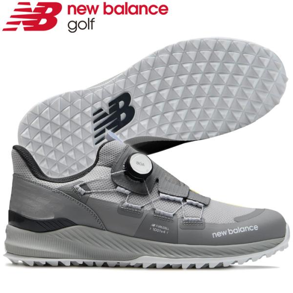 new balance GOLF FuelCell UGS1001 V4PerformanceFitWrap構造を採用しさらにサポート性を向上させた最新スパイクレス「UGS1001v4」をスコアもスタイルも妥協しないゴルファーに向けユニセッ...