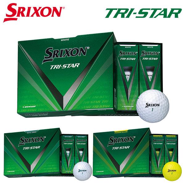 SRIXON TRI-STAR自分超えにトライするあなたに、TRI-STAR■構造：スリーピース■カバー：高反発 ソフト アイオノマーカバー■ミッド：「テファブロックTM 」配合 高反発 ソフト ミッド■コア：ファストレイヤー Dual G...