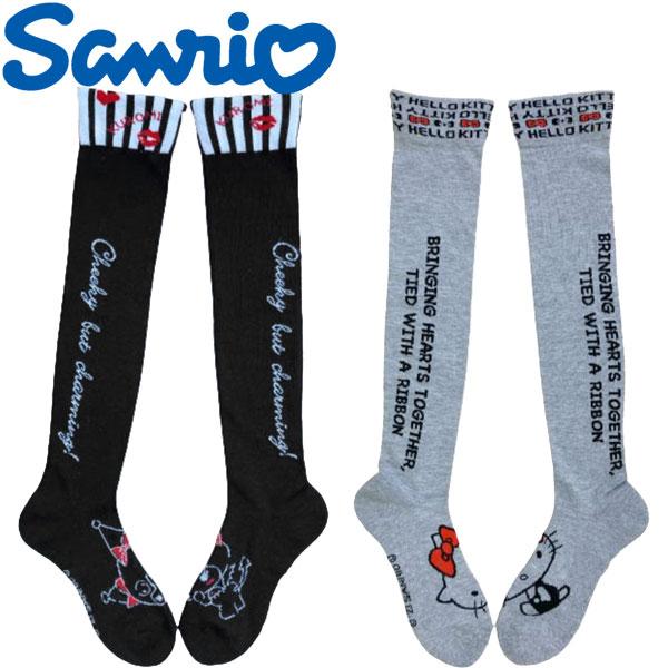 Sanrio サンリオ キティちゃん クロミちゃん ゴルフ ニーハイソックスキティとクロミの可愛いニーハイソックス。クッション性の高い足底パイル、アーチサポート、抗菌防臭機能がついています。●素材：綿・ポリエステル・その他●サイズ：23〜2...