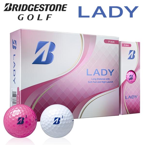 「BRIDGESTONE GOLF」史上最も軟らかい女性ゴルファー専用モデル大きな飛びとつかまりの良さに加えすべてのショットでソフトな打ち心地を追求したゴルフボールです。『BRIDGESTONE GOLF LADY(レディ)』として初めて、...