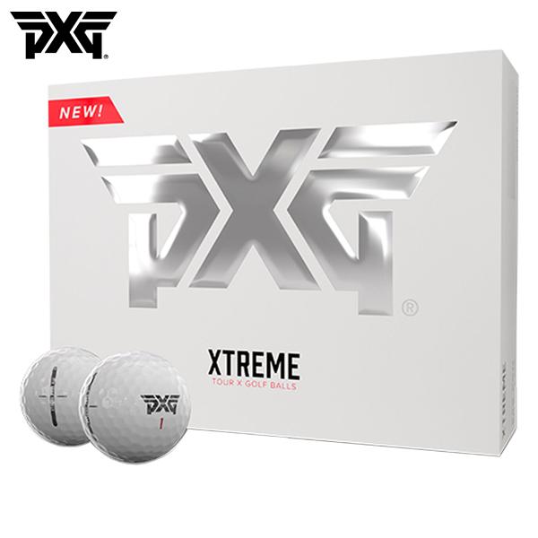 PXG XTREME TOUR X GOLF BALLSPXG Xtreme Tour Xボールはよりしっかりとしかデザインにより、耐久性が強調された新作です。Xtreme Tourボールより打感は固く、スピン量が高く、またより高い弾道をも...