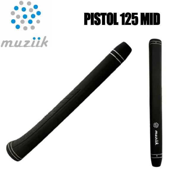 muziik（ムジーク） ゴルフ ピストル125 パター グリップ ミッドサイズ